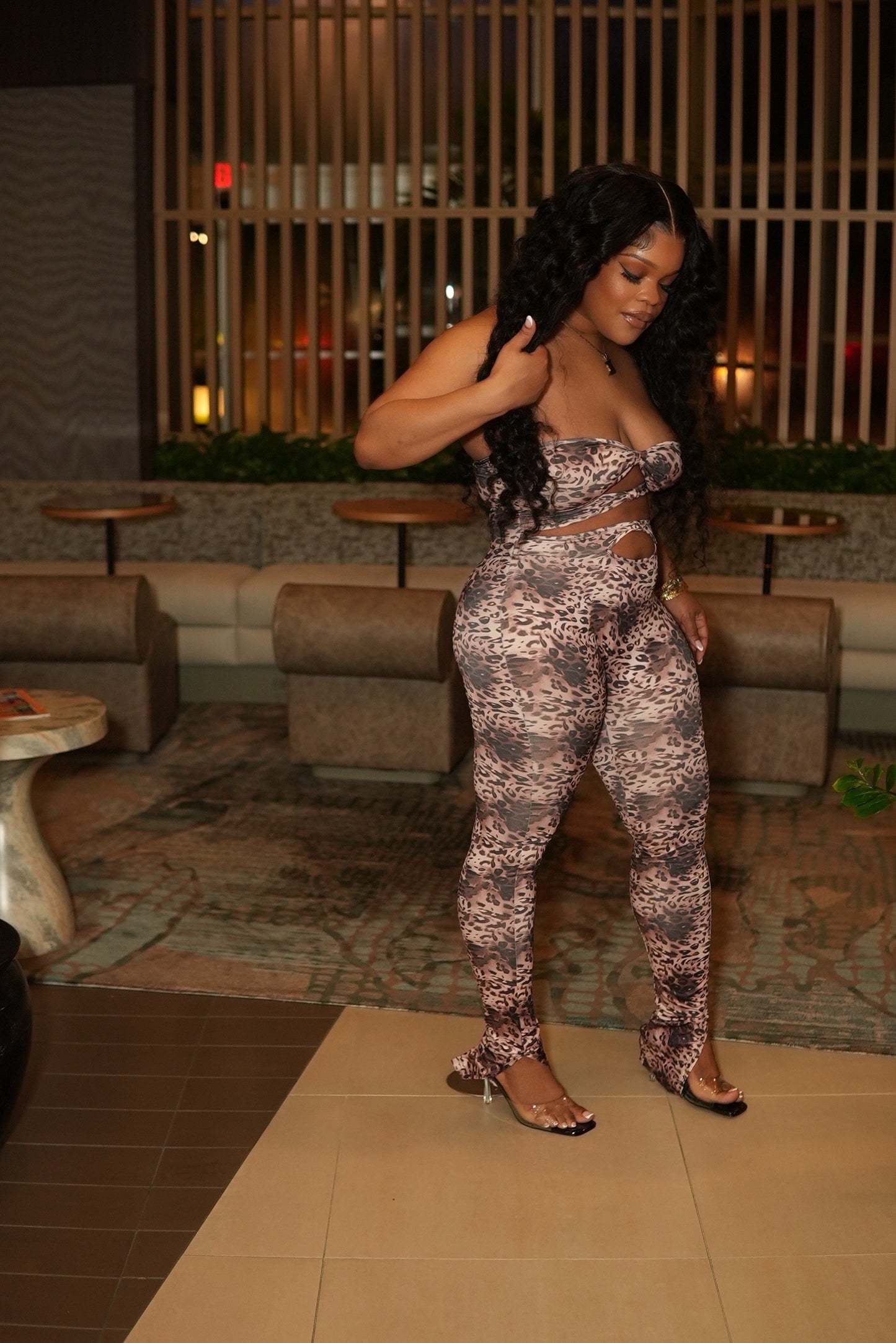 Savage Leopard Jumpsuit